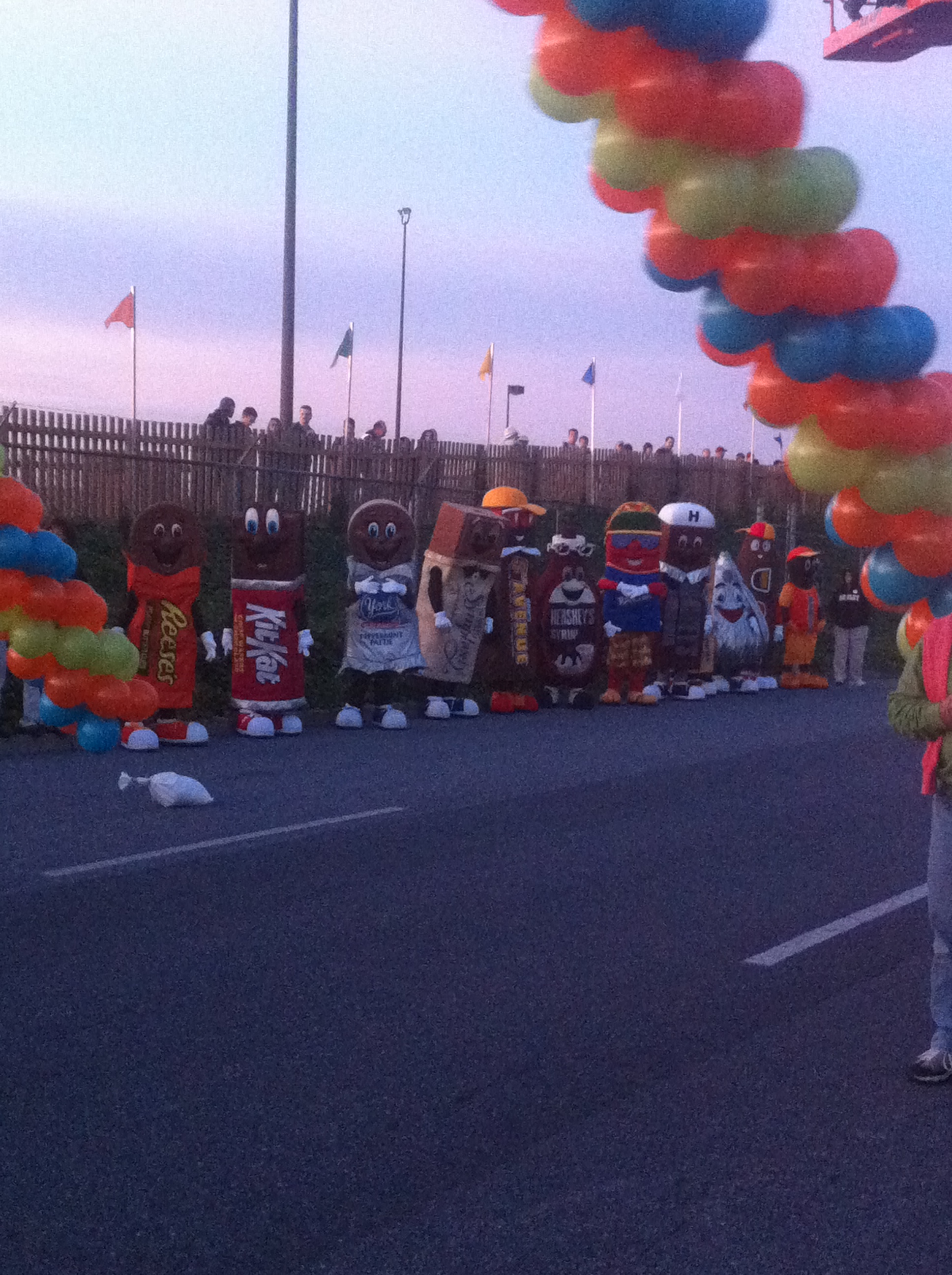 Hershey Start Line