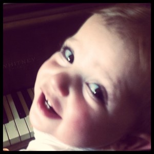 Leila at the Piano