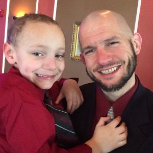 Selfie with Daddy - Looking Dapper